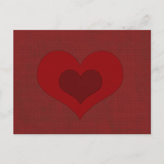 Postal Festiva Corazón San Valentín