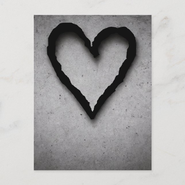 Postal Festiva Corazón sobrante, no 01 (Anverso)