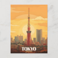 Corona de neón de Tokio: Tokyo Tower en el corazón