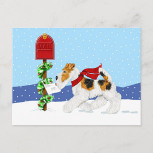 Postal Festiva Correo de Navidades de Fox de Wire