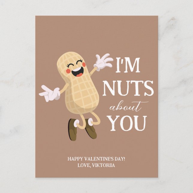 Postal Festiva Cosas sobre ti El día de San Valentín divertido ju (Anverso)