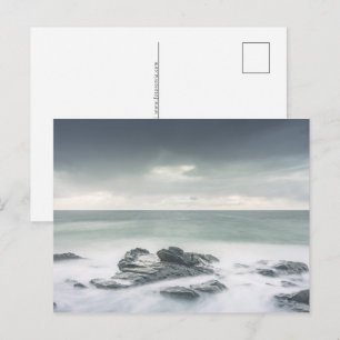 Postal Festiva Costa de la Isla de Lofoten Noruega
