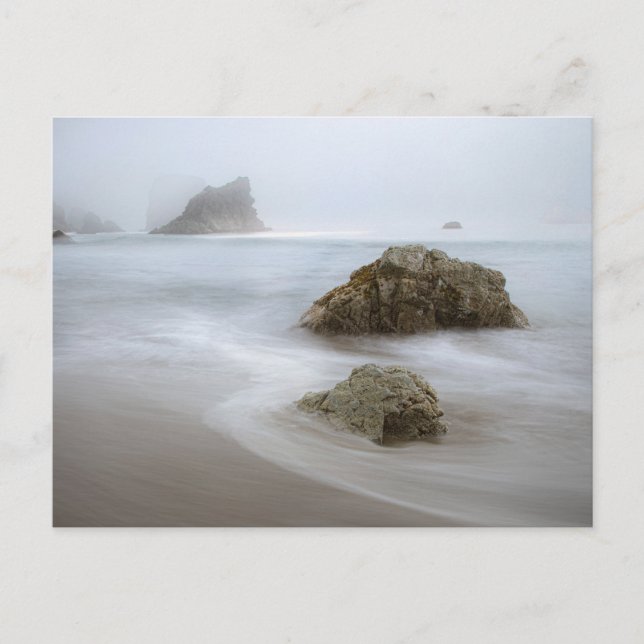 Postal Festiva Costa de Oregón (Anverso)