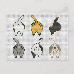 Postal Festiva Costillas cruzadas