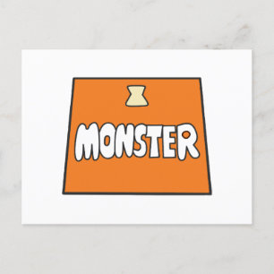 Postal Festiva Costume de pikamee, monstruo