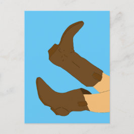 Postal Festiva Cowboy Boots Yee-Haw
