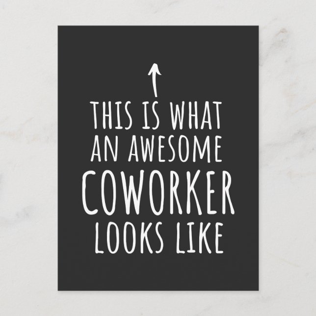 Postal Festiva Coworker Gift, Coworker Mug, Awesome Coworker (Anverso)