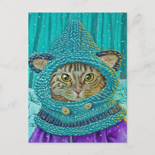 Postal Festiva "Cozy" postcard (Anverso)