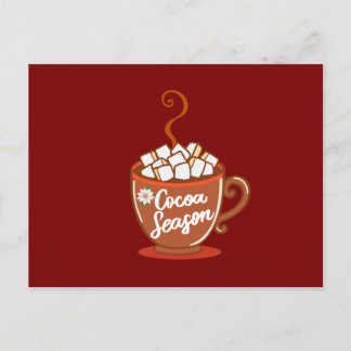 Postal Festiva Cozy up with this sweet Cocoa Season design