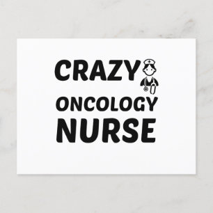 POSTAL FESTIVA CRAZY ONCOLOGY NURSE