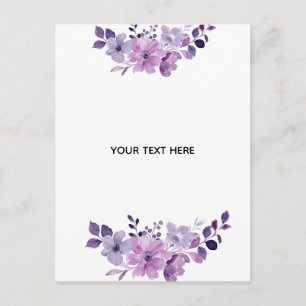 Postal Festiva Crea Tu Propia Floral