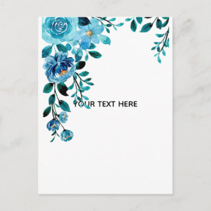 Postal Festiva Crea Tu Propia Floral