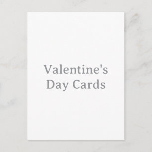 Postal Festiva Crea tu propio día de San Valentín personalizado