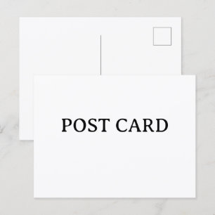 Postal Festiva Crea tu propio diseño simple personalizado