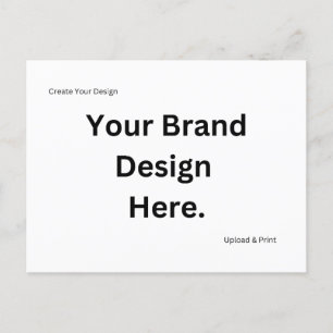 Postal Festiva Crear su propio diseño e imprimir