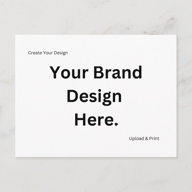 Postal Festiva Crear su propio diseño e imprimir (Anverso)