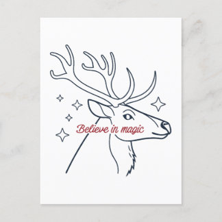 Postal Festiva Cree en la magia