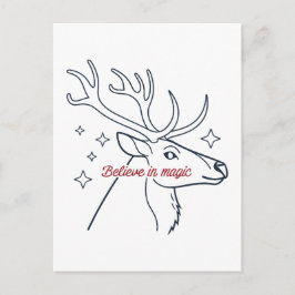 Postal Festiva Cree en la magia