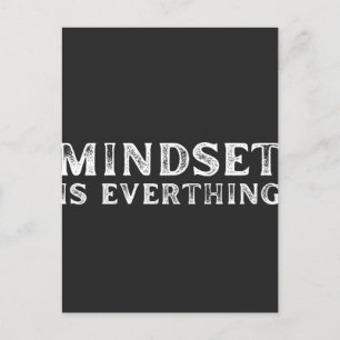 Postal Festiva Creer mentalidad para el crecimiento profesor empr