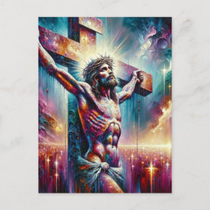 POSTAL FESTIVA CRISTO LA LUZ