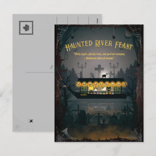 Postal Festiva Cruceros Ghostly Graveyard