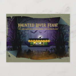 Postal Festiva Cruceros Ghostly Graveyard