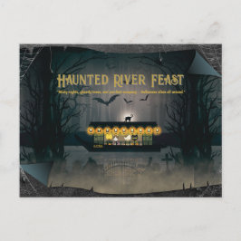 Postal Festiva Cruceros Ghostly Graveyard