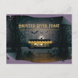 Postal Festiva Cruceros Ghostly Graveyard