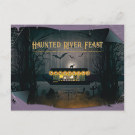 Postal Festiva Cruceros Ghostly Graveyard