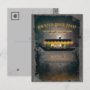 Postal Festiva Cruceros Ghostly Graveyard