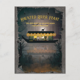 Postal Festiva Cruceros Ghostly Graveyard