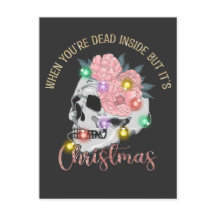 Cuando estás muerto dentro pero sus Navidades Skel
