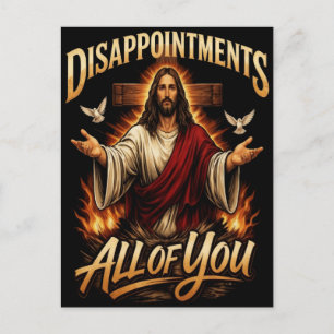 Postal Festiva Cuando Jesús Decepciona a Todos Uds., la Esperanza