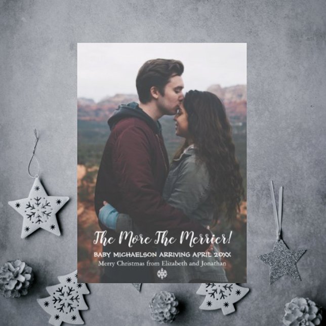 Postal Festiva Cuanto más mejor Embarazo (Subido por el creador)