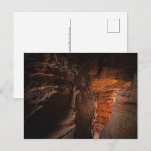 Postal Festiva Cueva de arenisca