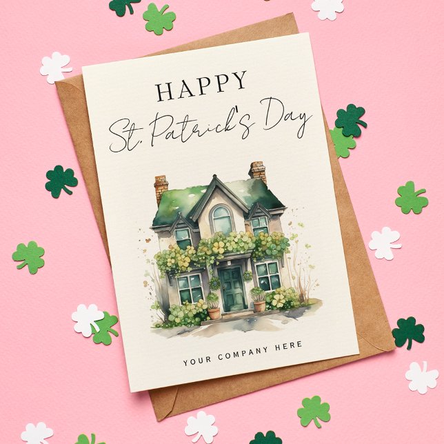 Postal Festiva Cultivo inmobiliario St. Patrick's DaynHouse (Subido por el creador)