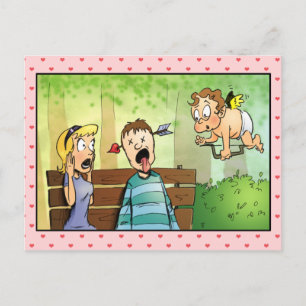 Postal Festiva Cupid's Arrow Valentine