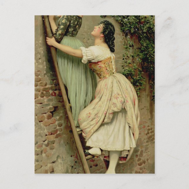 Postal Festiva Curiosidad, de las peras publicación anual, (Anverso)