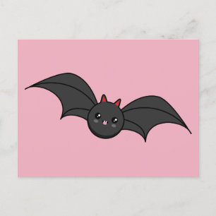Postal Festiva Cute Bat