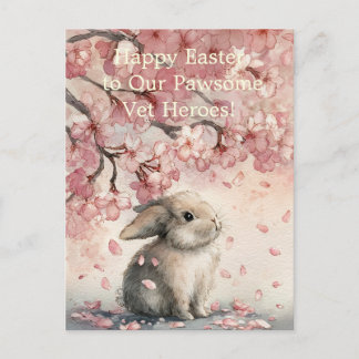 Postal Festiva Cute Easter Postcard for Veterinary Personal