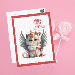 Postal Festiva Cuter Than Cupid Chibi Cat Valentine