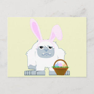 Postal Festiva Cuto Yeti de Pascua