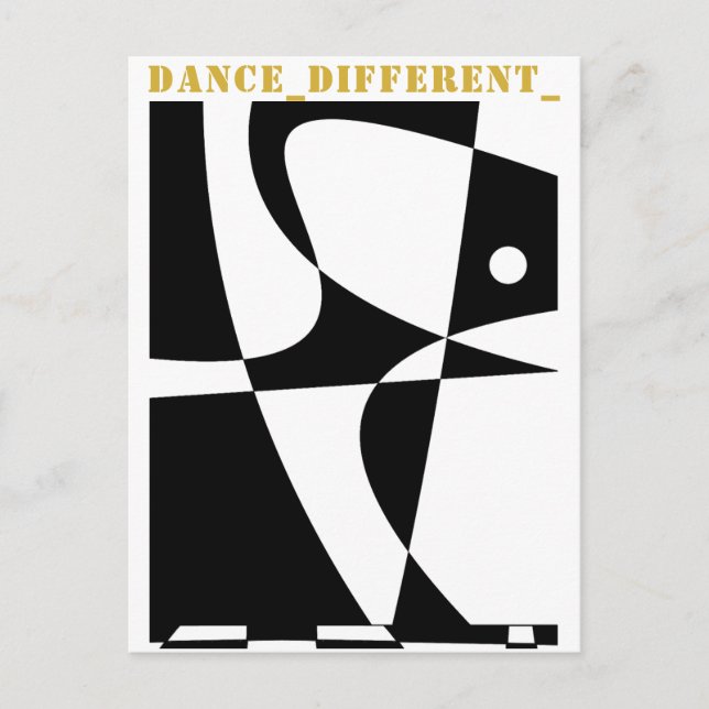POSTAL FESTIVA DANCE_DIFFERENT_ (Anverso)