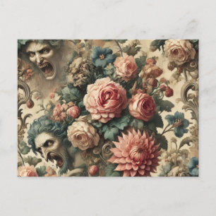 Postal Festiva De Fang & Flourish - Victoriano gótico