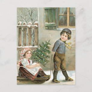 Postal Festiva de ¡Feliz Navidad!