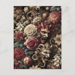 Postal Festiva Decadent Devilry - Barroco gótico