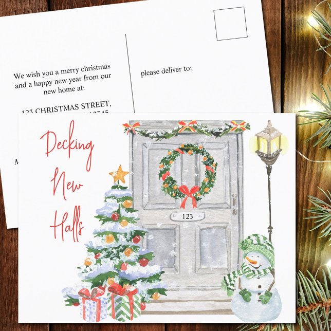 Postal Festiva Decoración de Navidades de nuevos salones número d (Subido por el creador)