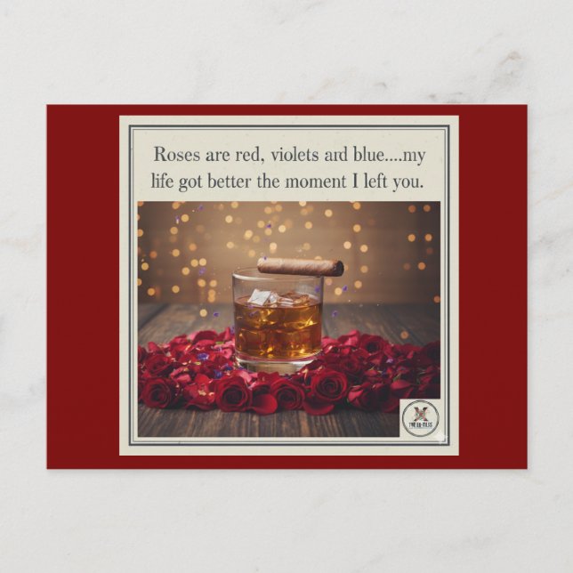 Postal Festiva Dejarlo atrás (Anverso)