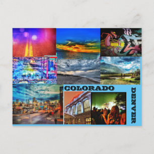 POSTAL FESTIVA DENVER COLORIDA; COL.ORADO