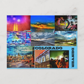 POSTAL FESTIVA DENVER COLORIDA; COL.ORADO